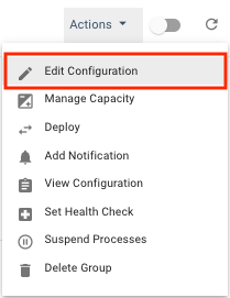 Edit Config